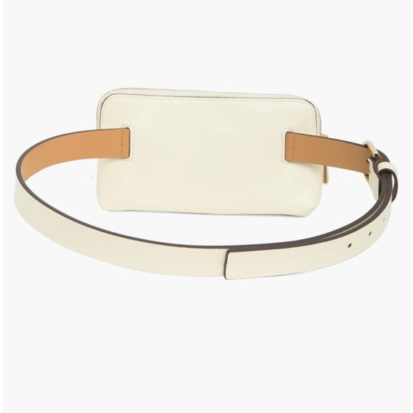 Kate Spade Belt Bag Cream Leather SZ-L-XL - Picture 3 of 6